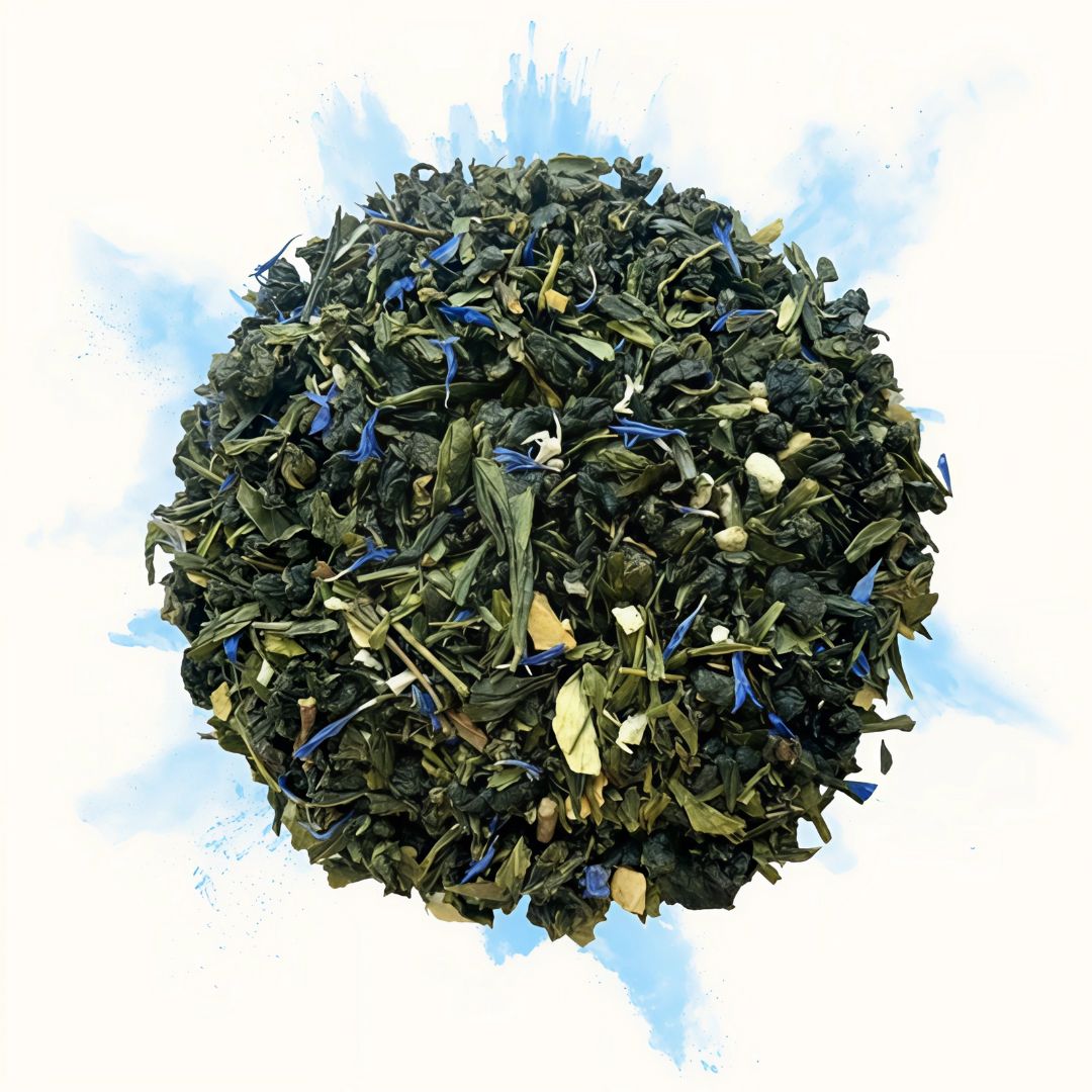 Thé Oolong Pêche Vanille Bio